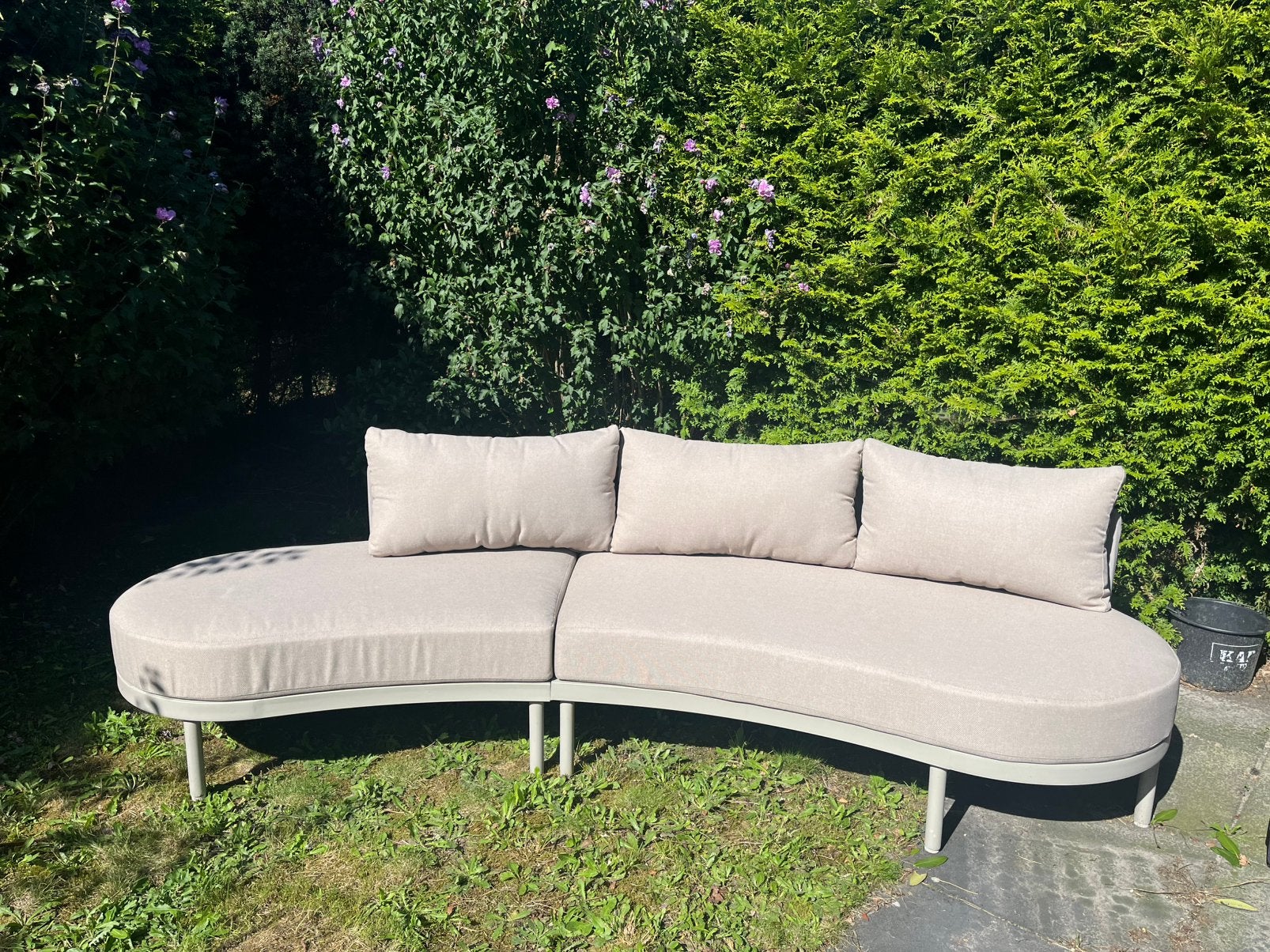 NIEUWE Loungebank Philou (beige), Ophalen, Nieuw, Loungeset, Bank