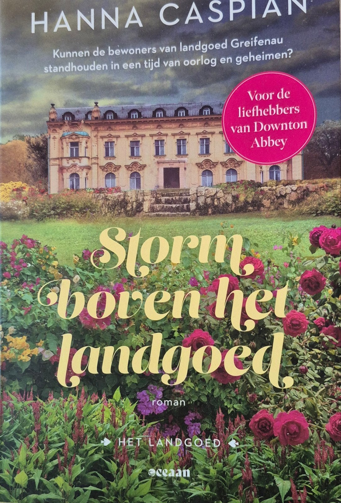 Het landgoed 3 – Storm boven het landgoed Hanna Caspian, Ophalen of Verzenden