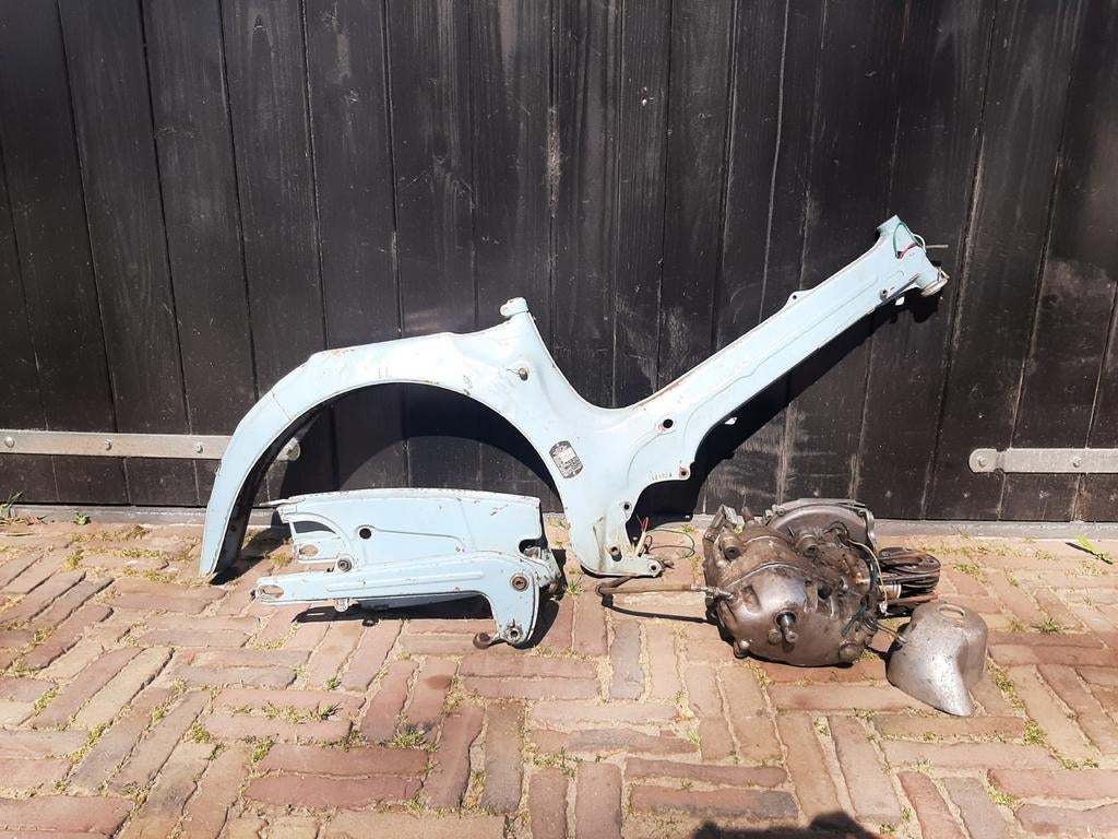 Tomos/Puch Frame met blok, Ophalen, Gebruikt, Frame, Overige merken