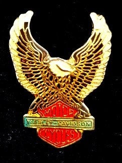 Harley Davidson Motor Cycles pin epoxy, Verzenden, Nieuw, Transport, Speldje of Pin