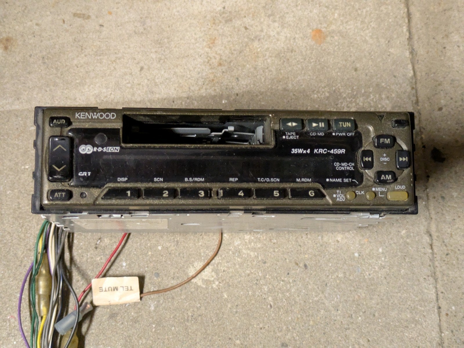 Autoradio Kenwood KRC-459 R Vintage Radio Cassette, Ophalen of Verzenden