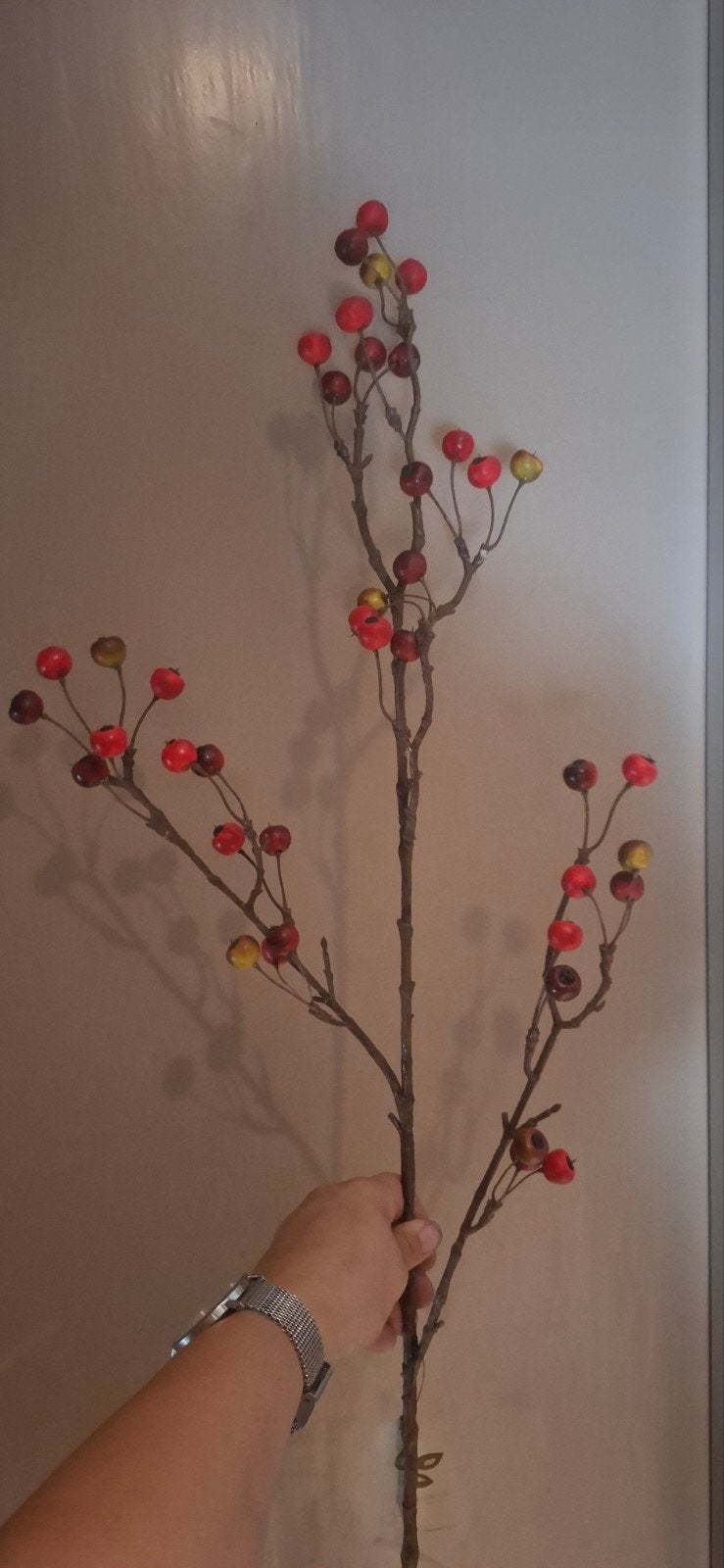 kunst rozenbottel takken, Ophalen of Verzenden, Nieuw, Kunsttak, 100 cm