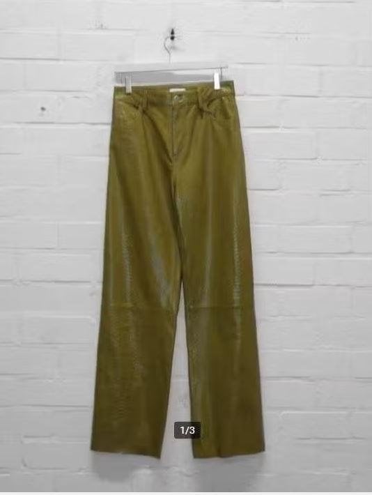 CHPTR-S - 100% leren broek maat 36 - Nieuw €725 - CHPTRS, Verzenden, Nieuw, X, Maat 36 (S)