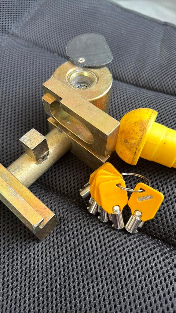 Disselslot voor aanhanger, caravan, Ophalen of Verzenden, Zo goed als nieuw