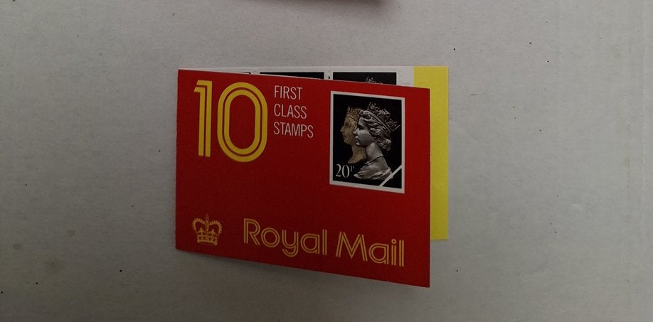 postzegelboekje  engeland HB 0-118 D, Verzenden