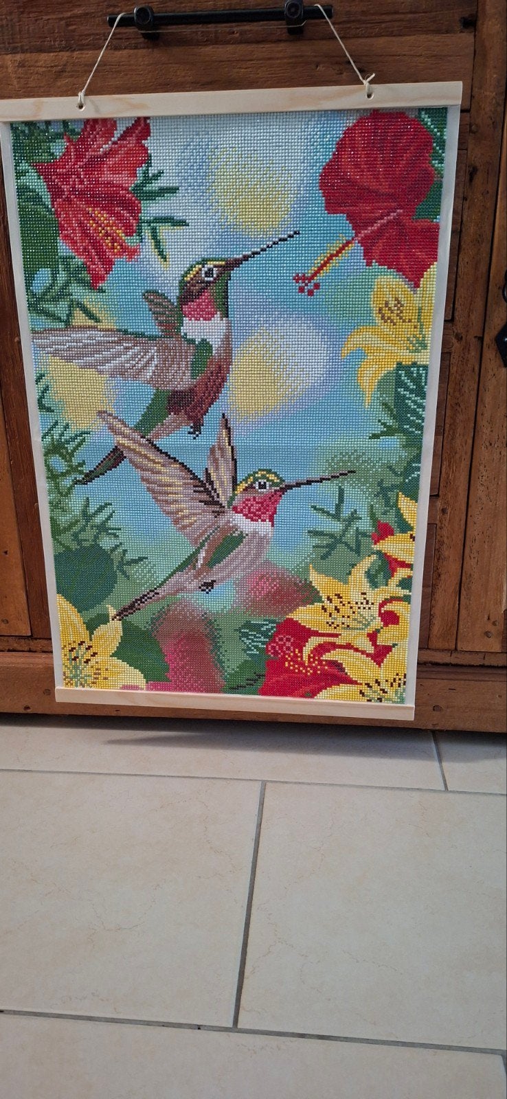 Diamond painting vogels., 50 – 75, Minder dan 50 cm, Nieuw, Ophalen of Verzenden