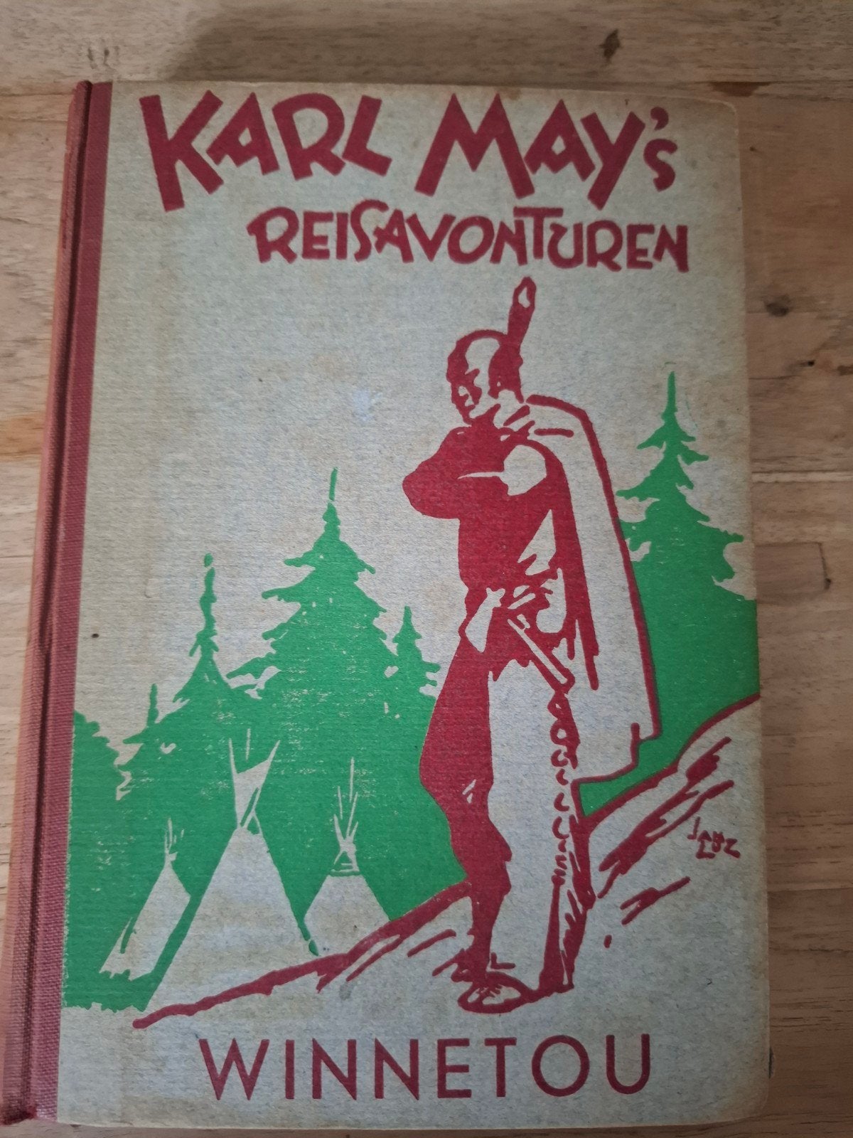 Karl May's Reisavonturen - Winnetou (Oud Boek), Ophalen of Verzenden, Gelezen, Karl May