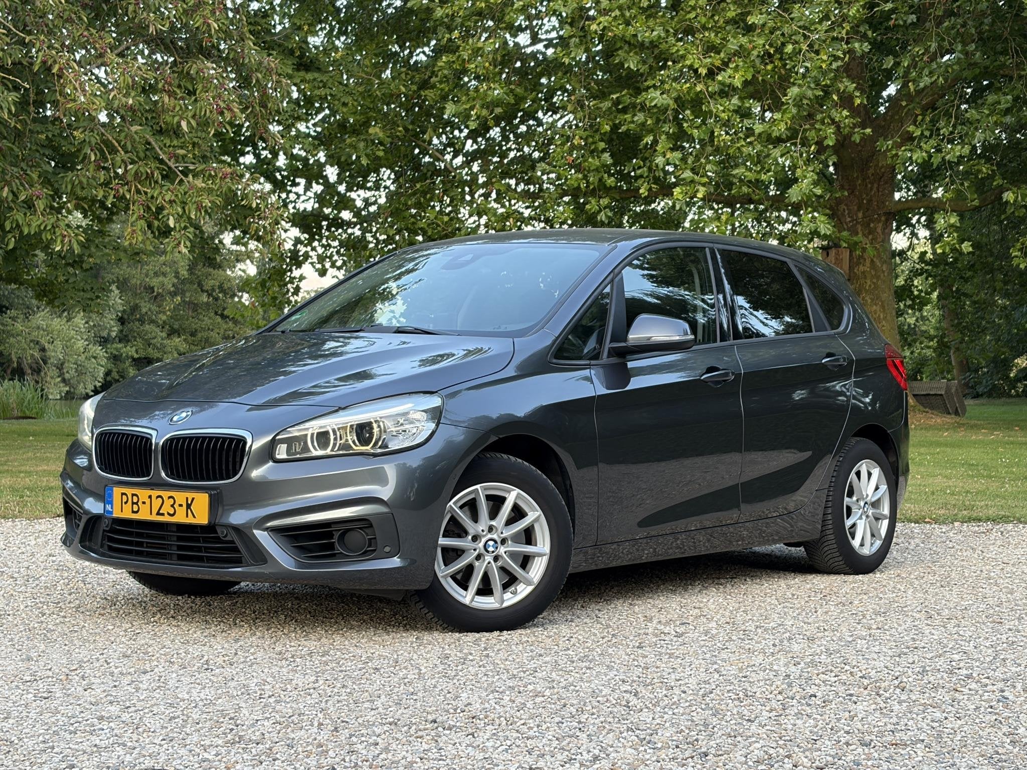 BMW 2-serie Active Tourer 218i High Executive Aut,Carplay,Ca, Auto's, 136 pk, Gebruikt, Euro 6, Leder