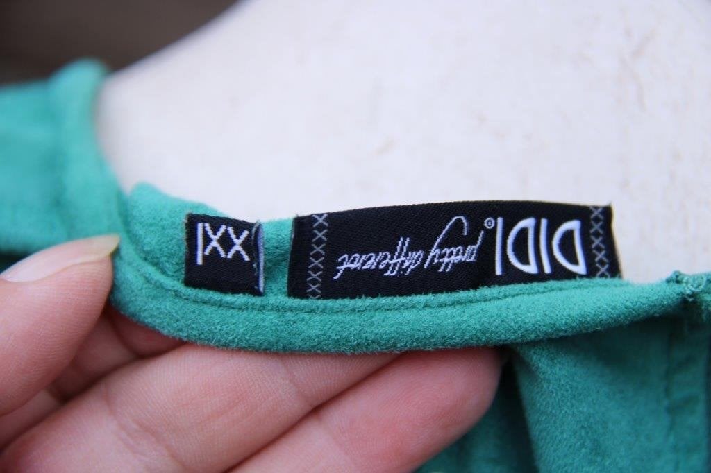 Jurk groen Didi mt XXl Suede look Vaste prijs, Maat 46/48 (XL) of groter, Didi, Ophalen of Verzenden, Zo goed als nieuw