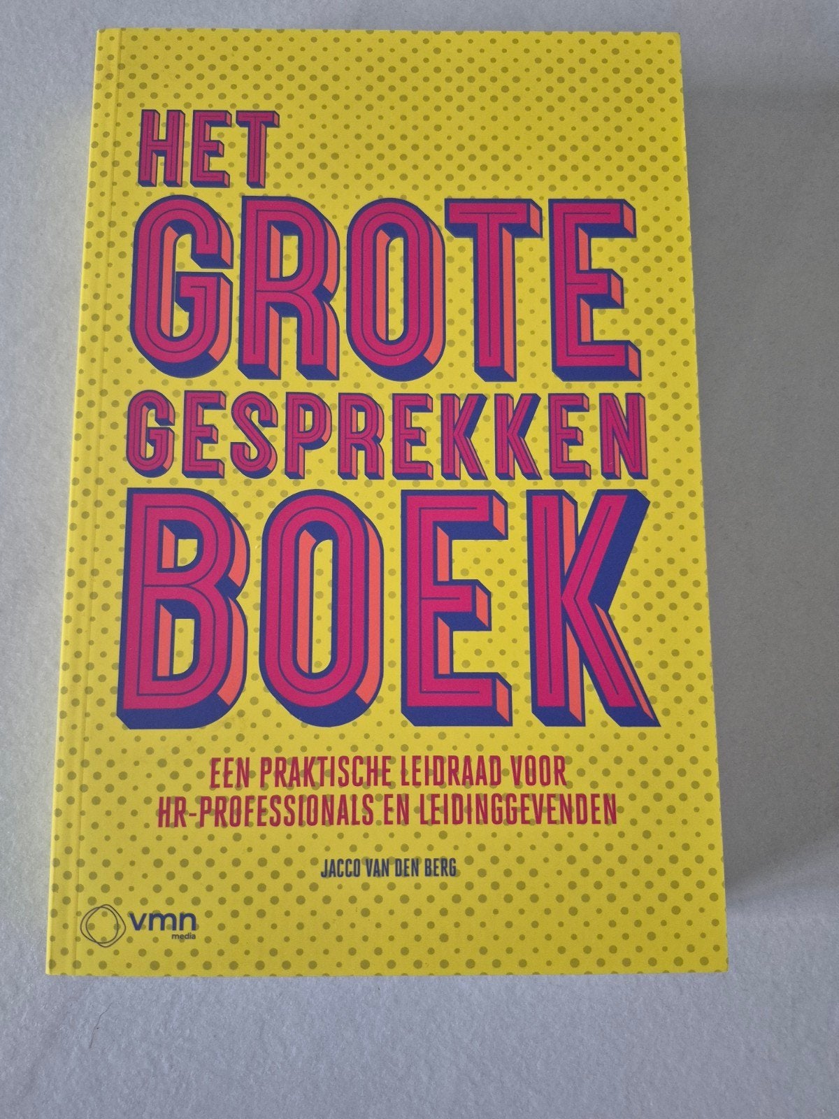 Het Grote Gesprekkenboek - Jaco van den Berg zgan, Boeken, Ophalen of Verzenden, Zo goed als nieuw, Jacco van den berg