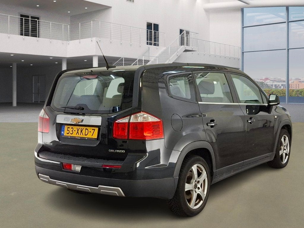 Chevrolet Orlando 1.8 LTZ|7PERSOONS, Auto's, Chevrolet, Voorwielaandrijving, Euro 5, 4 cilinders, Zwart