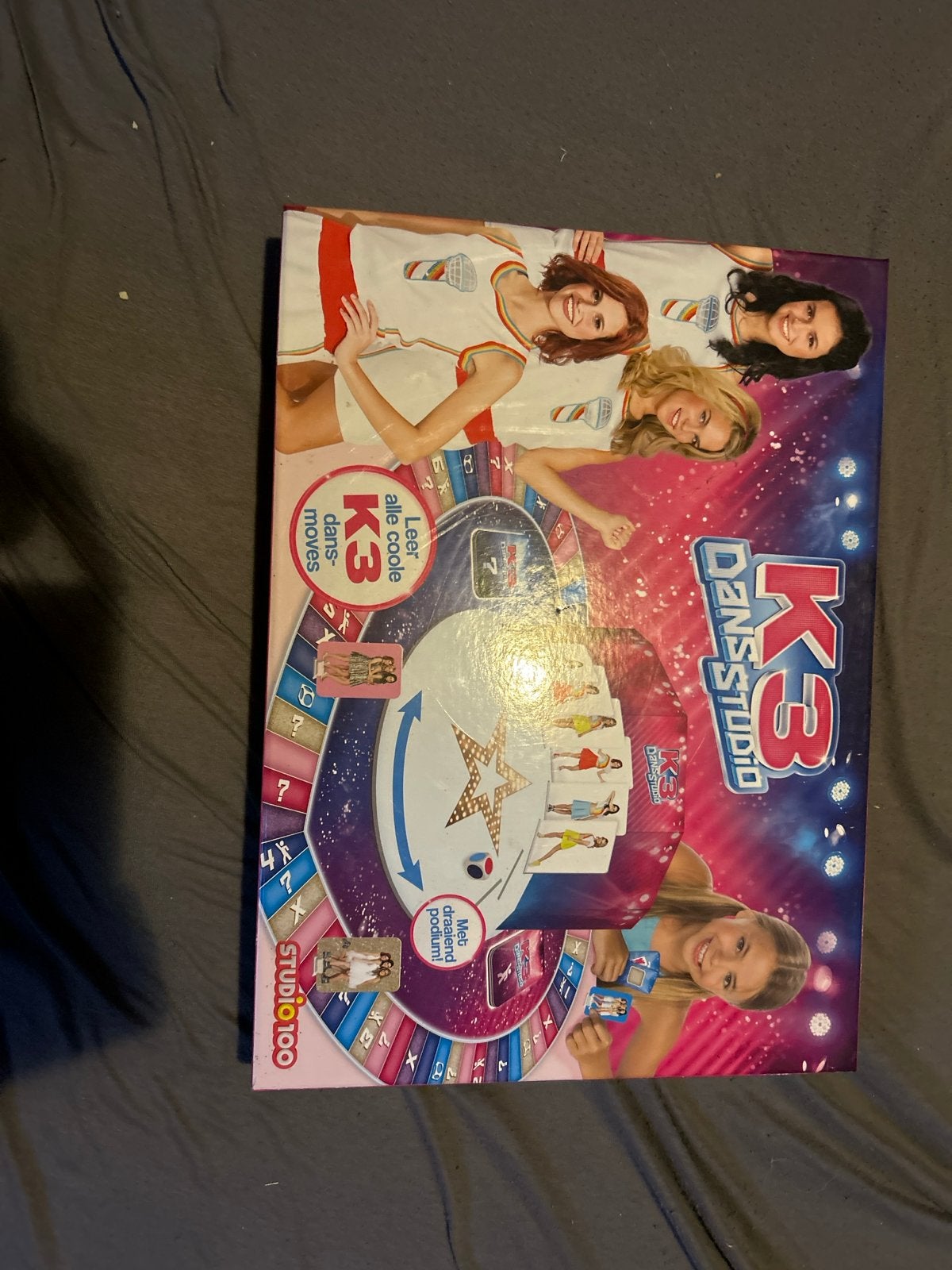 K3 Dansstudio Bordspel - Leer alle coole moves!, Drie of vier spelers, Ophalen of Verzenden, Gebruikt