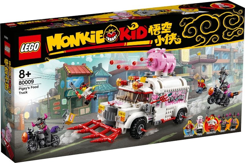 Lego Monkie Kid set 80009 Pigsy’s foodtruck, Kinderen en Baby's, Speelgoed | Duplo en Lego, Overige thema's, Lego, Nieuw, Ophalen of Verzenden