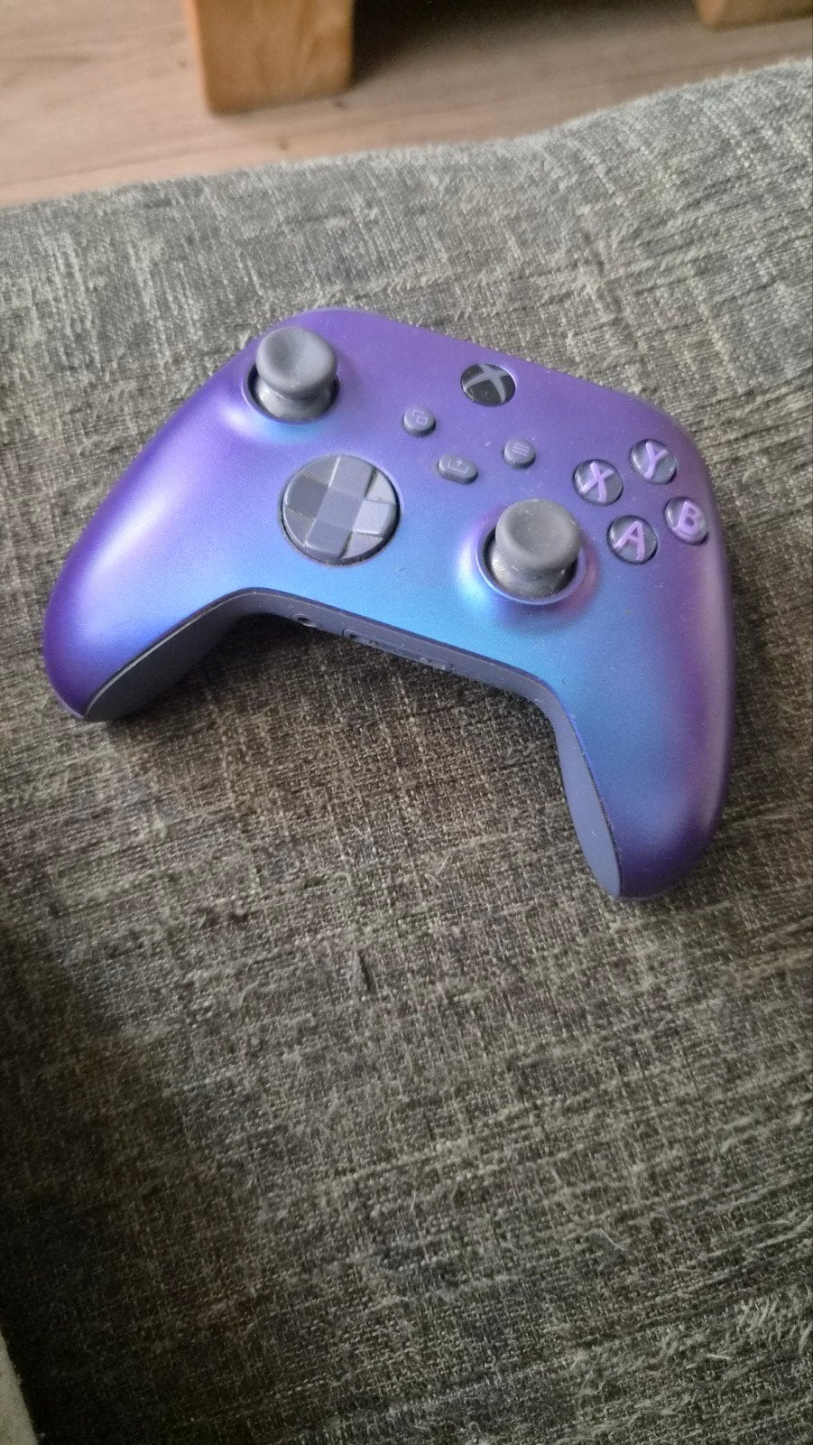 Xbox Controller - Paars/Blauw (Zo goed als nieuw), Spelcomputers en Games, Spelcomputers | Xbox | Accessoires, Ophalen, Zo goed als nieuw