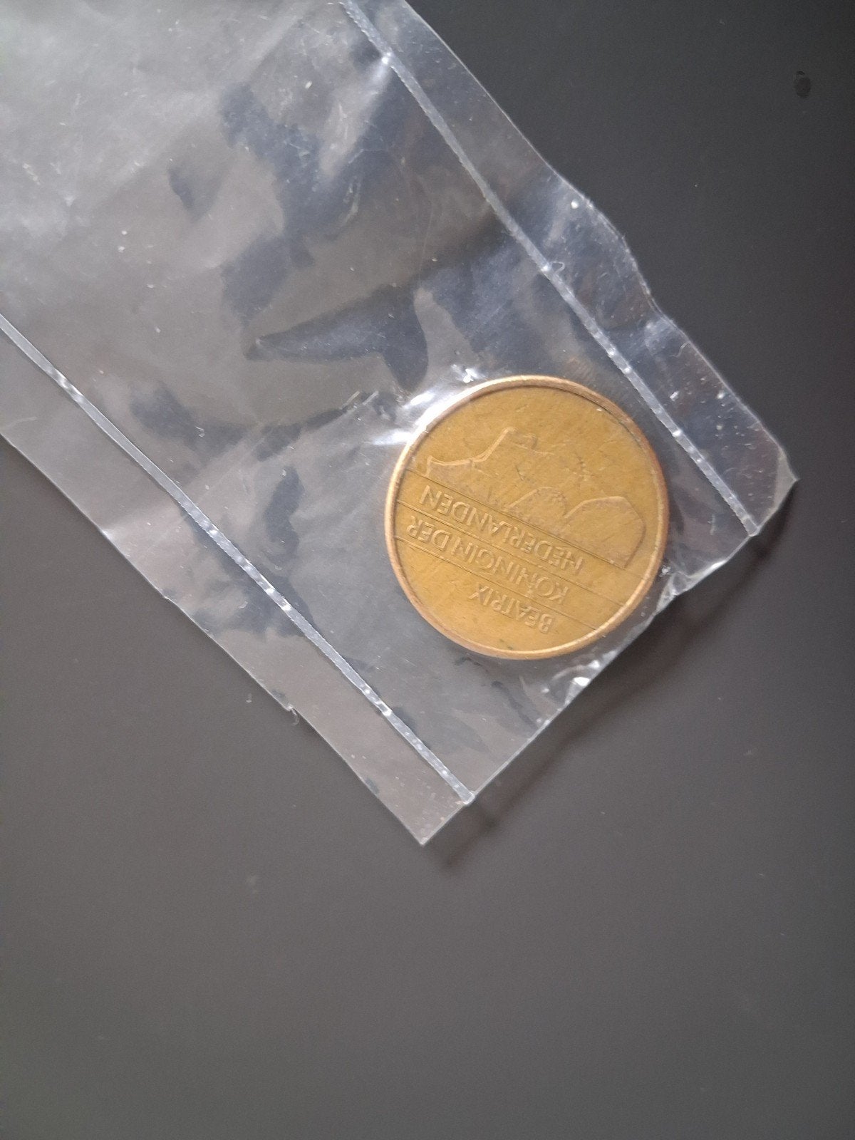 Koperen 5 gulden munt Koningin Beatrix 1990, Ophalen of Verzenden, Koningin Beatrix, 10 cent, Losse munt