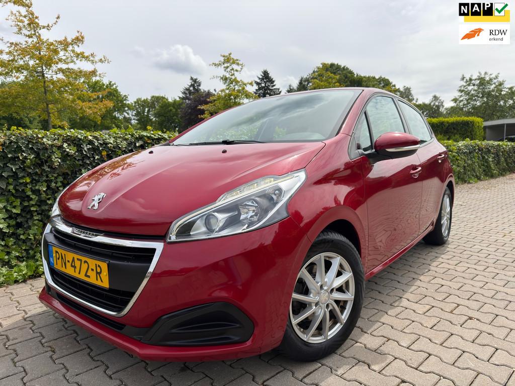 Peugeot 208 1.2 PureTech Active 5 DRS. Dealer Onderhouden ,, Auto's, Peugeot, Voorwielaandrijving, Stof, Gebruikt, 1199 cc