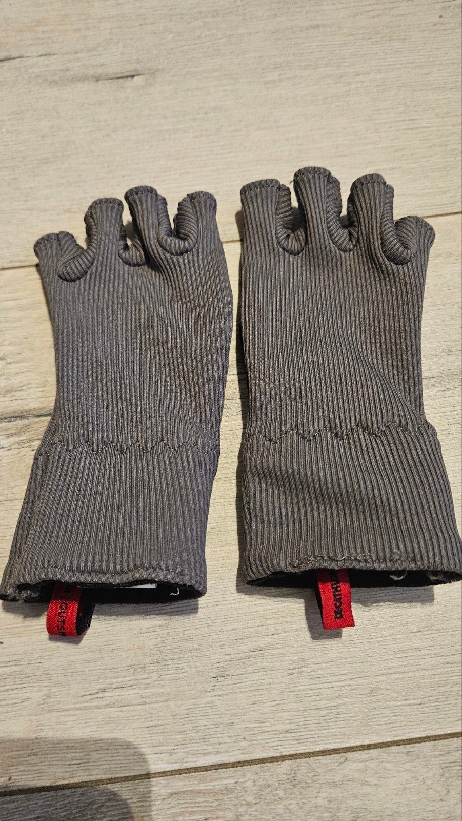 Fitness handschoenen - Grijs - Maat S/M, Ophalen of Verzenden, Zo goed als nieuw, Armen, Overige typen