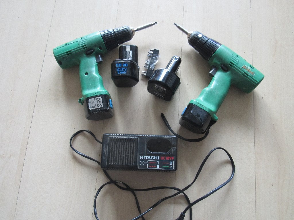 Boormachines, Hitachi, Ophalen, Gebruikt