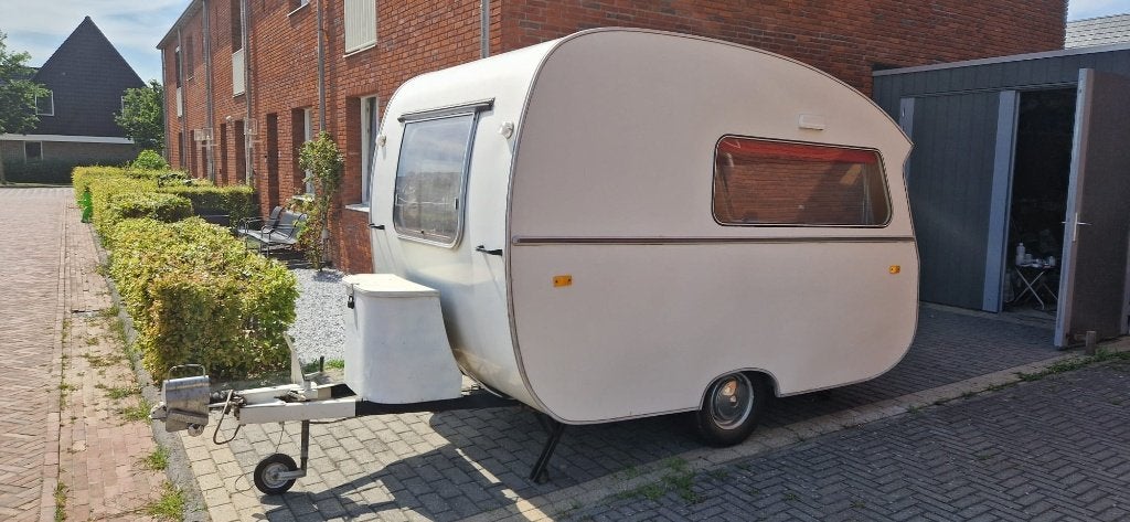 Kali Schieferstein 310 L Oldtimer caravan, Overige merken, Standaardzit, Tot en met 3, Lengtebed