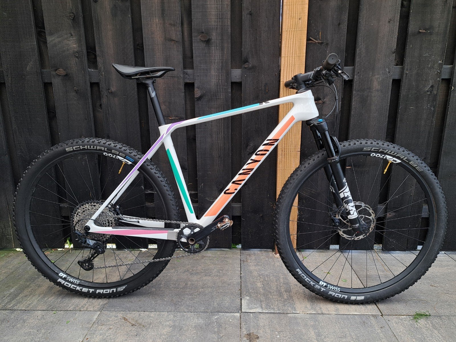 NETTE CANYON EXCEED CF CARBON MTB | DT-SWISS 1x12 SLX, Fietsen en Brommers, Hardtail, Heren, Zo goed als nieuw, Schijfrem