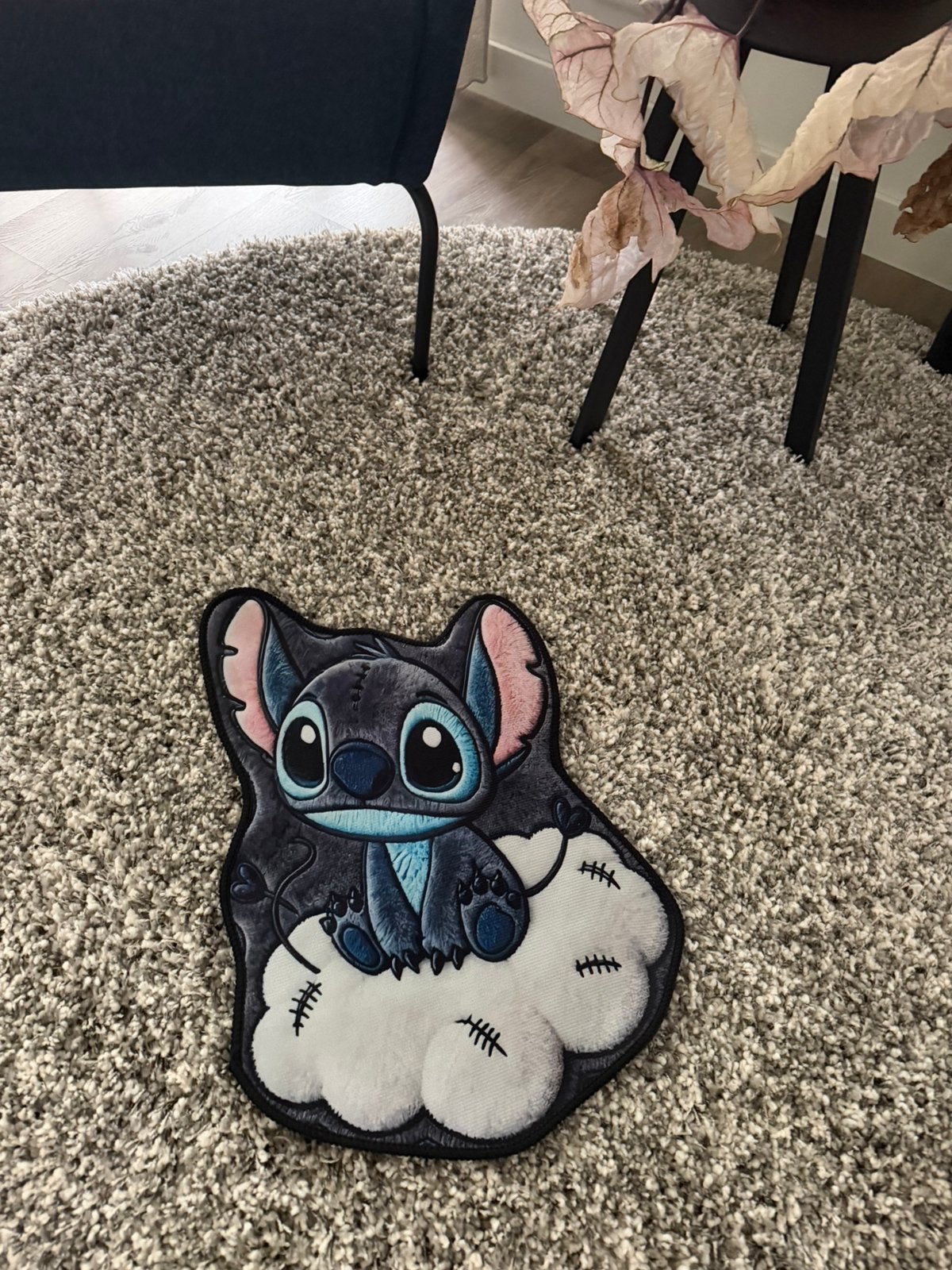 Vloermatje stitch, Verzamelen, Disney, Ophalen of Verzenden, Overige figuren, Nieuw, Beeldje of Figuurtje