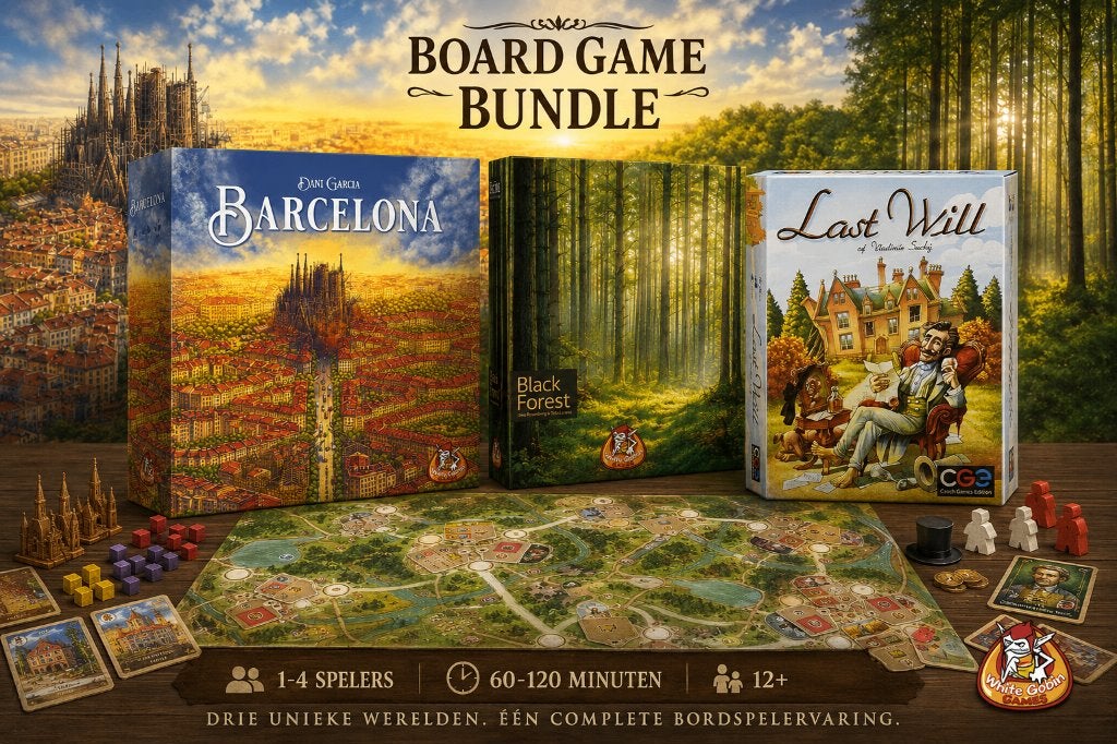 Bordspel bundel - Barcelona - Last Will & Black Forest, Czech Games Edition, Czech Games Edition, Nieuw, Info@czechgames.com