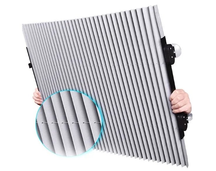 SUNfree Zonnescherm Plisse Binnenzijde 70x150cm, Buurserstraat 15 A, 7481 EG,Haaksbergen, Ophalen of Verzenden, Info@123CamperOnderdelen.nl