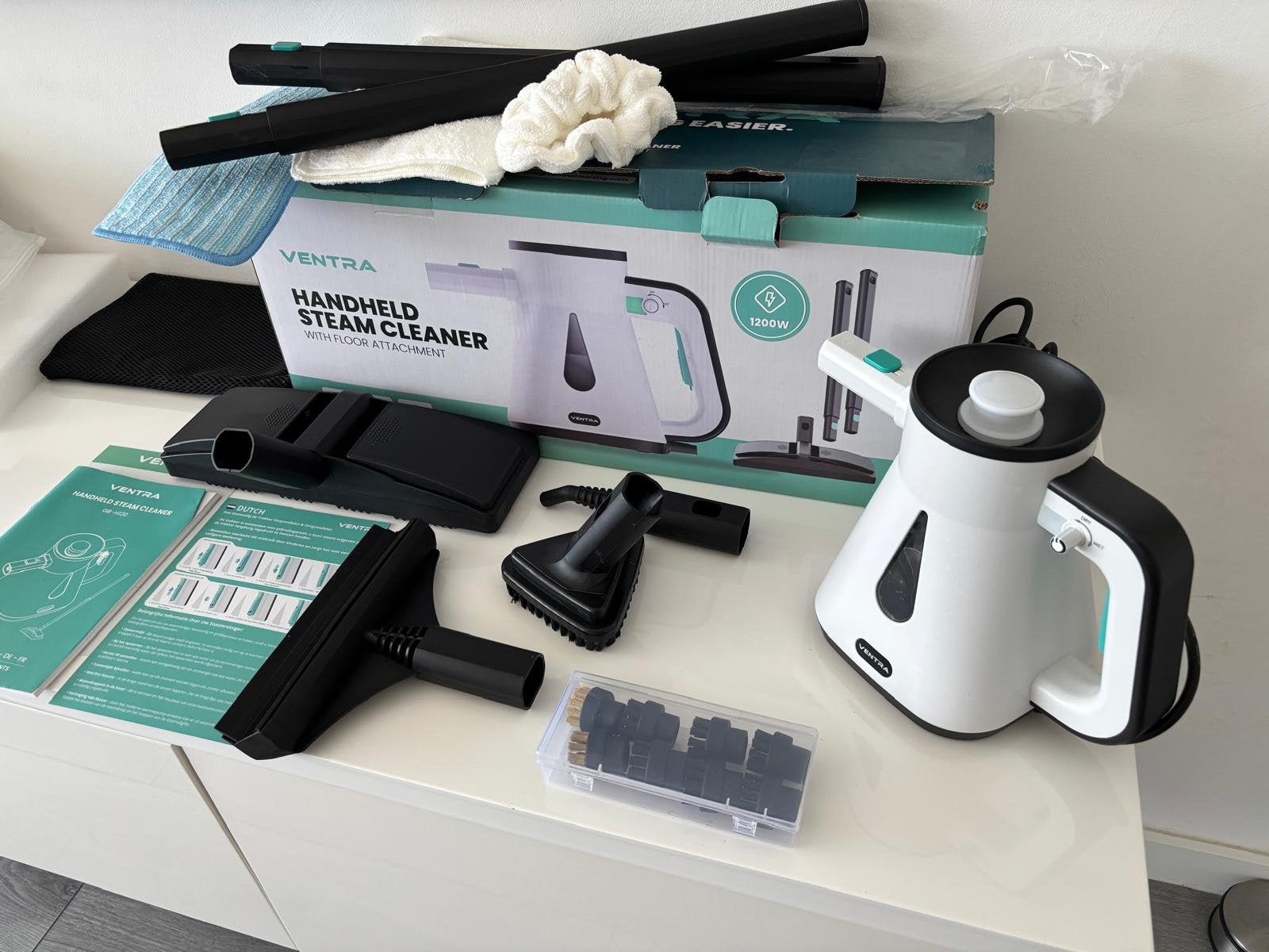 Ventra Stoomreiniger stoomdweil 2-in-1 Vloer en Hand Nieuw, Ophalen, Nieuw, Stoomreiniger