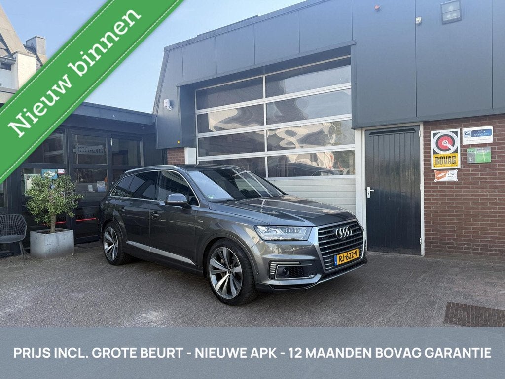 Audi Q7 3.0 TDI e-tron Quattro LUCHTV/PANO/HEAD-UP *ALL-IN P, Auto's, Audi, Automaat, 12 maanden, Gebruikt, Automatische klimaatregeling