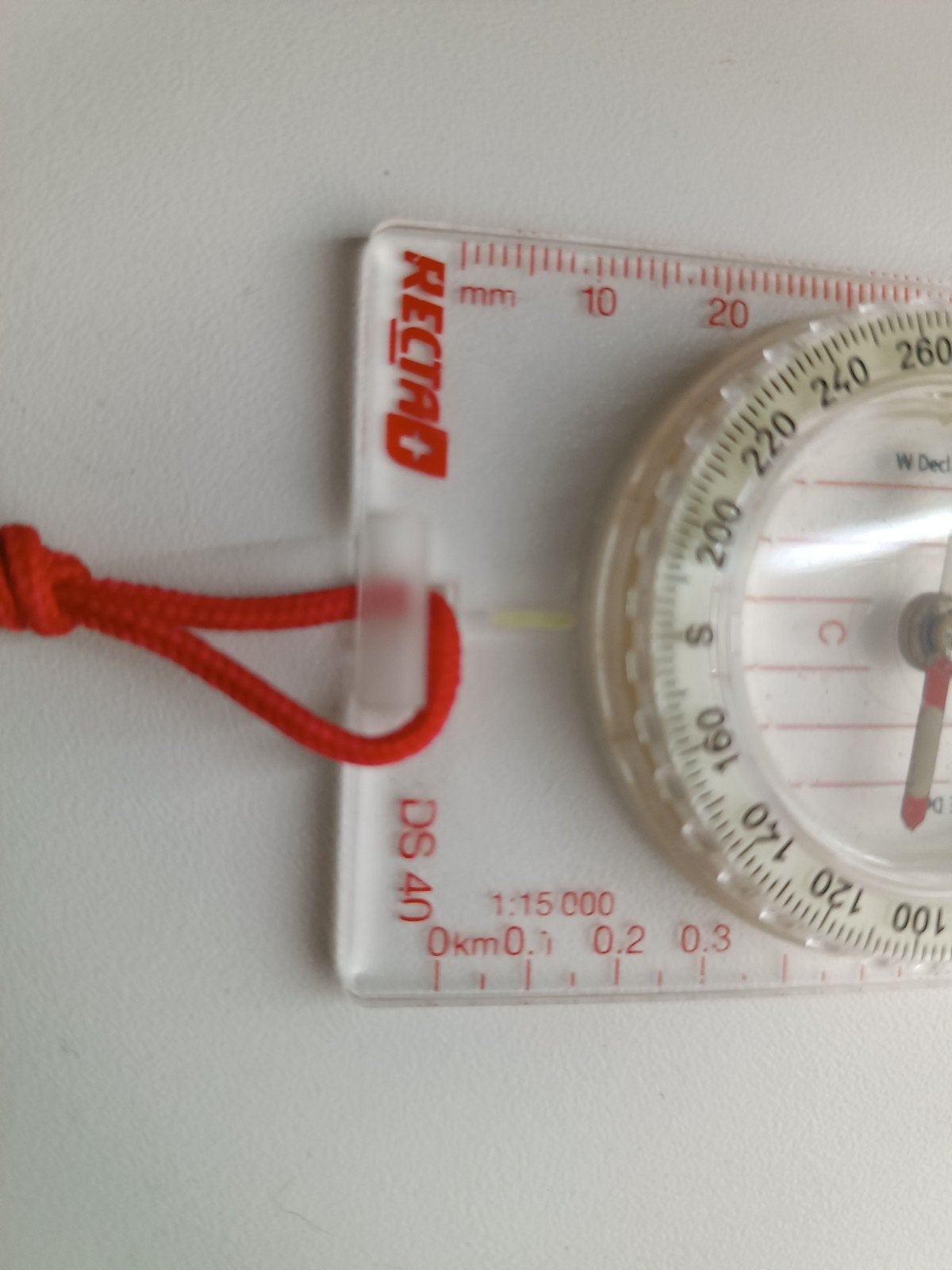Vintage Recta DS 40 compas, Ophalen, Gebruikt, Navigatie of Gps