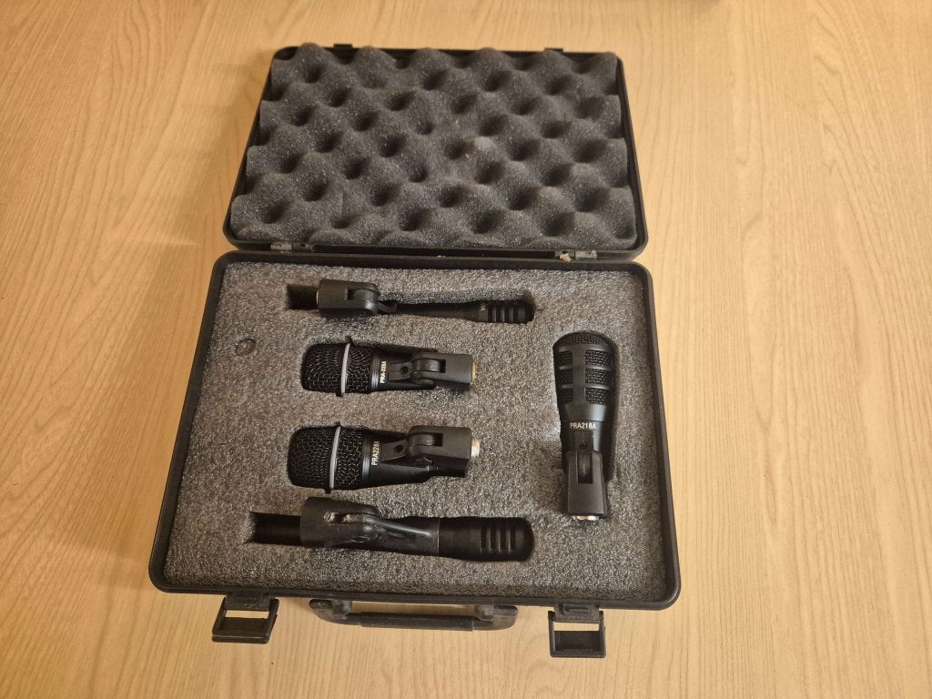 Superlux DRKA3C2 - 5 Mic Drum Kit Set, Gebruikt, Taiwan, Ophalen of Verzenden, Instrumentmicrofoon