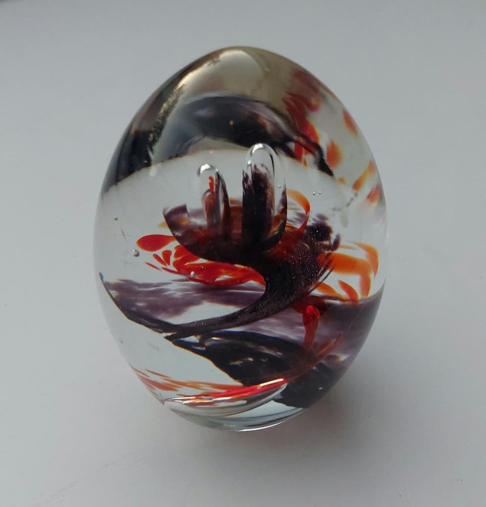 Pfeiffer brilliant kristal glazen presse-papier spiraal, Ophalen of Verzenden