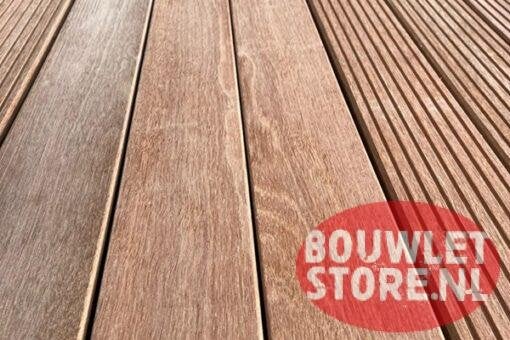 Vlonderplanken hardhout | Geschaafd 19x145mm | Keruing, Minder dan 25 mm, Nieuw, Ophalen of Verzenden, Plank