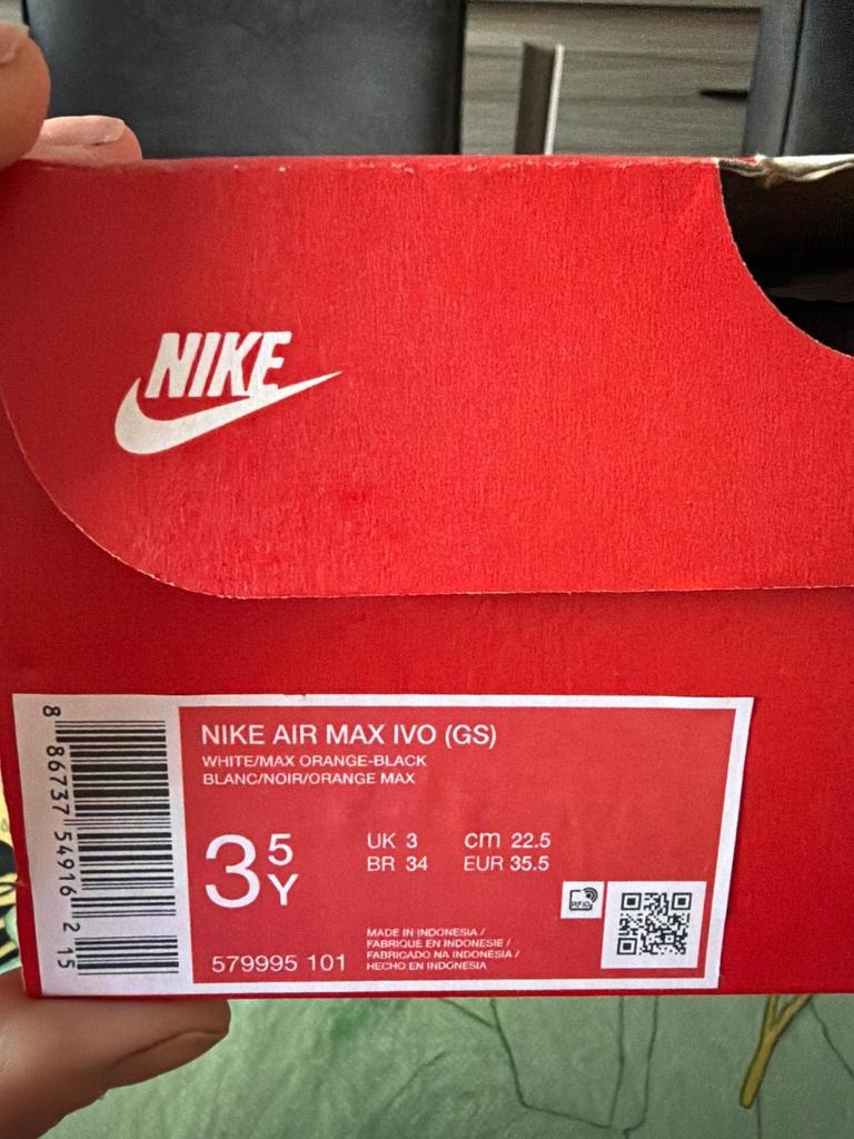 Nike Air Max Ivo (GS) - Maat 35.5, Ophalen, Nieuw, Jongen of Meisje, Sportschoenen