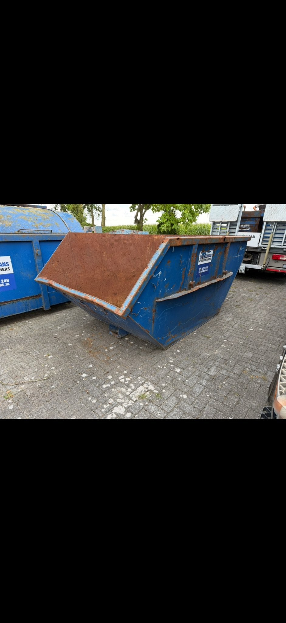 10m3 Portaalcontainer - Gebruikt, Ophalen