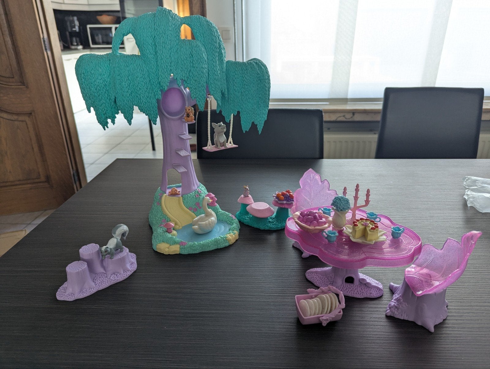 Barbie Swan Lake Enchanted Forest speelset, Ophalen of Verzenden, Zo goed als nieuw
