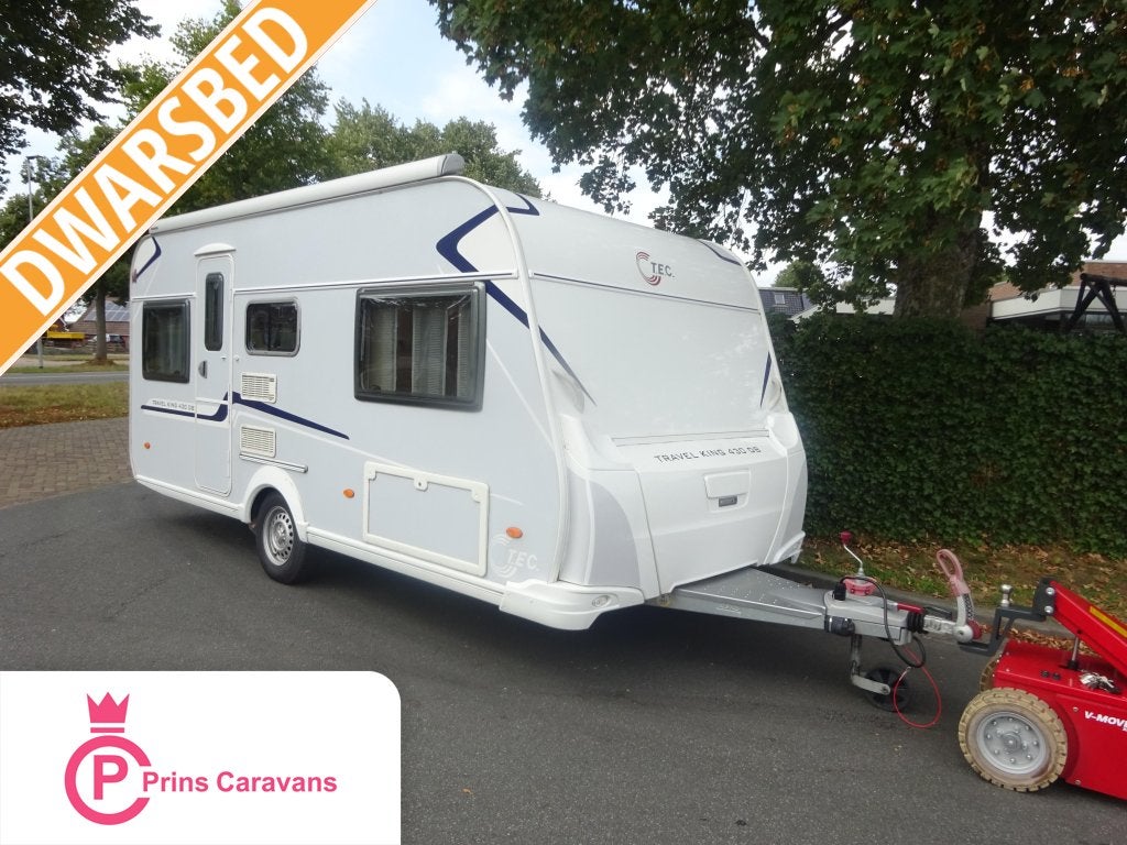 Tec TravelKing 430 Met Vaste Luifel+Mover, Standaardzit, T.E.C., Schokbreker, Bedrijf