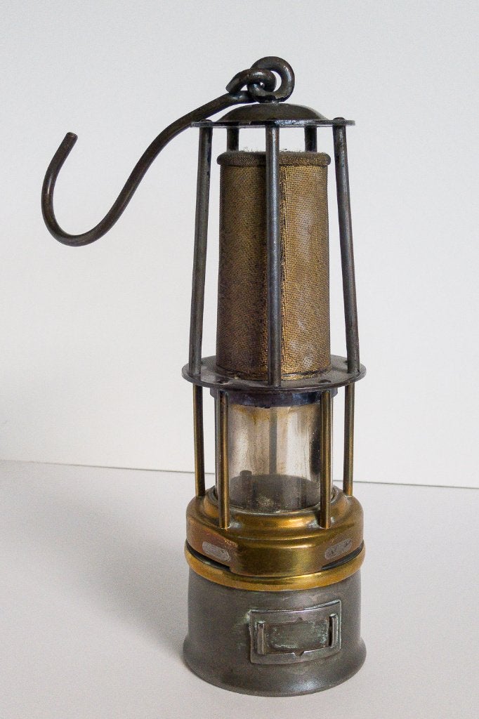 Mijnwerkerslamp, Antiek en Kunst, Ophalen