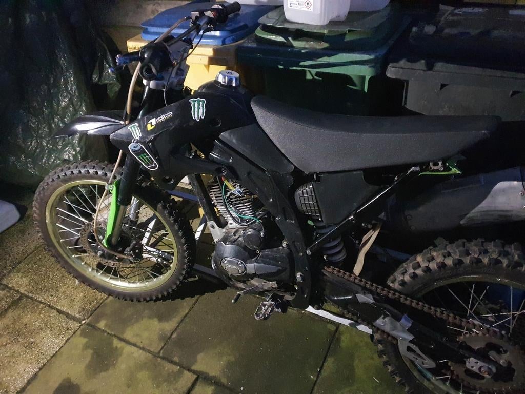 Crosmoter merk orion 250cc, Ophalen