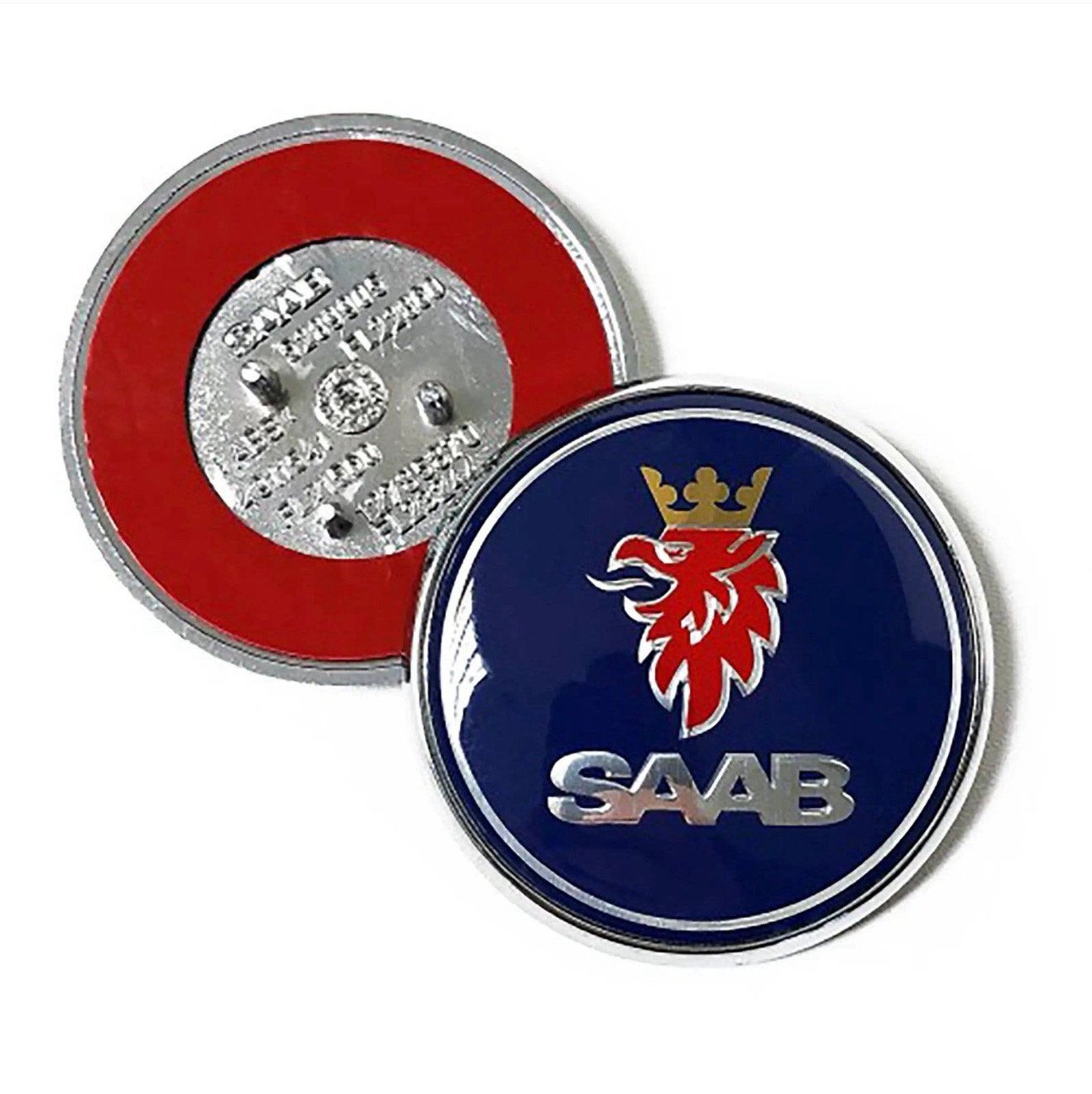 Saab Motorkap Embleem origineel Badge 9-3 03-12 & 9-5 98-10, Ophalen of Verzenden, P, P, P