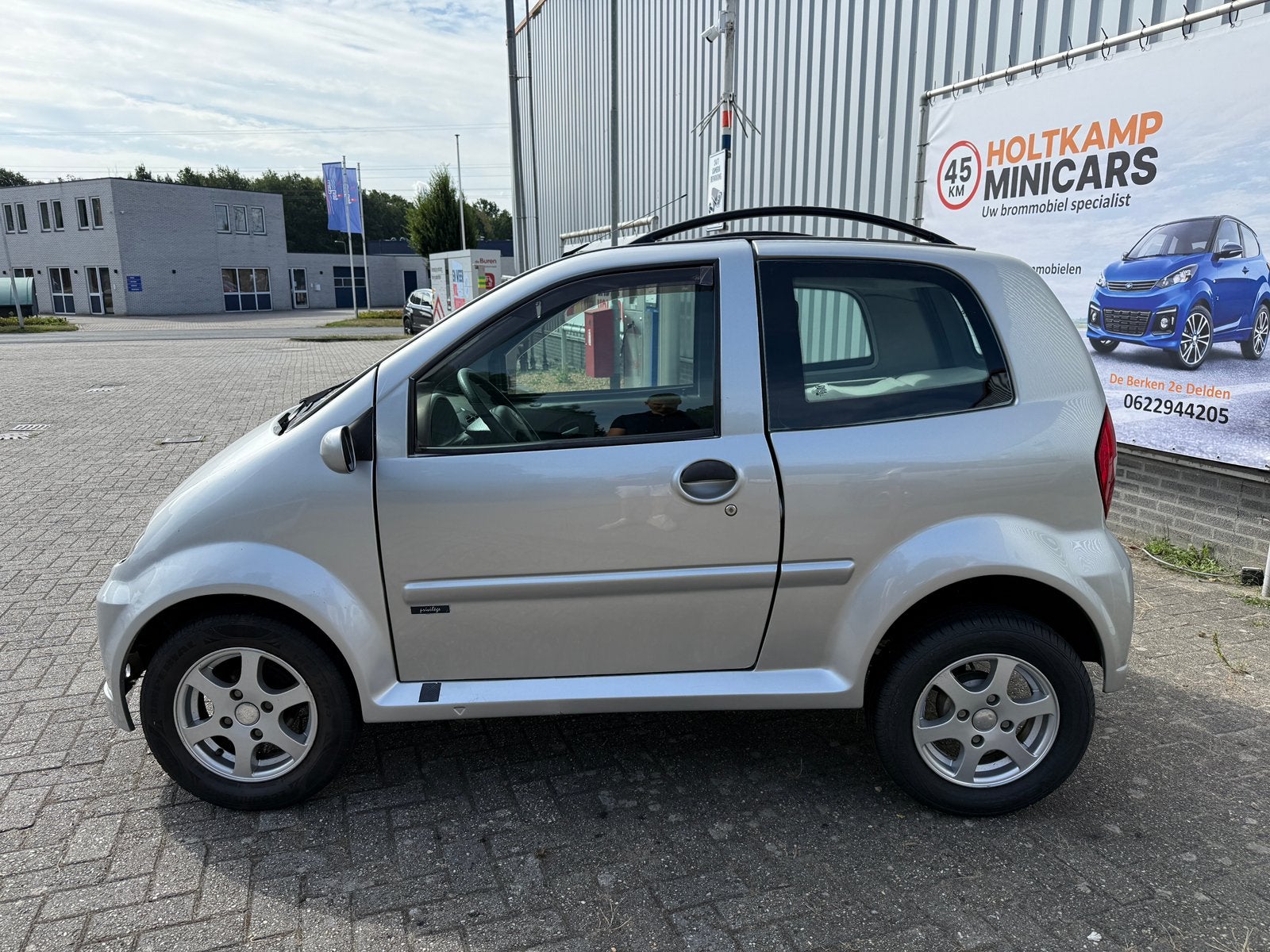 JDM Abaca brommobiel 45KM / start en rijdt goed! GRIJS /2007, Gebruikt, JDM, 16 km/u of meer, 46 km of meer