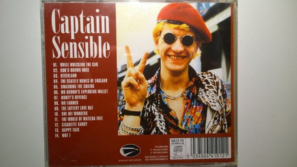 Captain Sensible - The Masters, Ophalen of Verzenden, Zo goed als nieuw, Punk Rock, Album