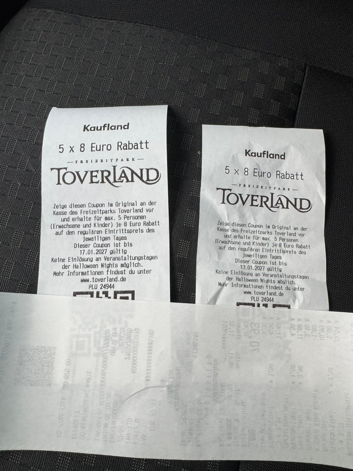 Toverland kortingscoupon 3x, Tickets en Kaartjes, Recreatie | Pretparken en Attractieparken, Drie personen of meer, Ticket of Toegangskaart