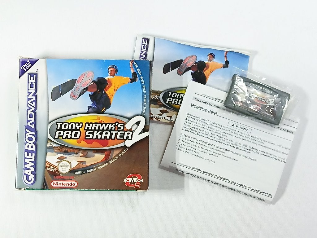 Tony Hawk's Pro Skater 2 - Game Boy Advance - GBA - Compleet, Spelcomputers en Games, Nintendo, Contact@nintendo.nl, Goldsteinstrasse 235, D-60528 Frankfurt am Main