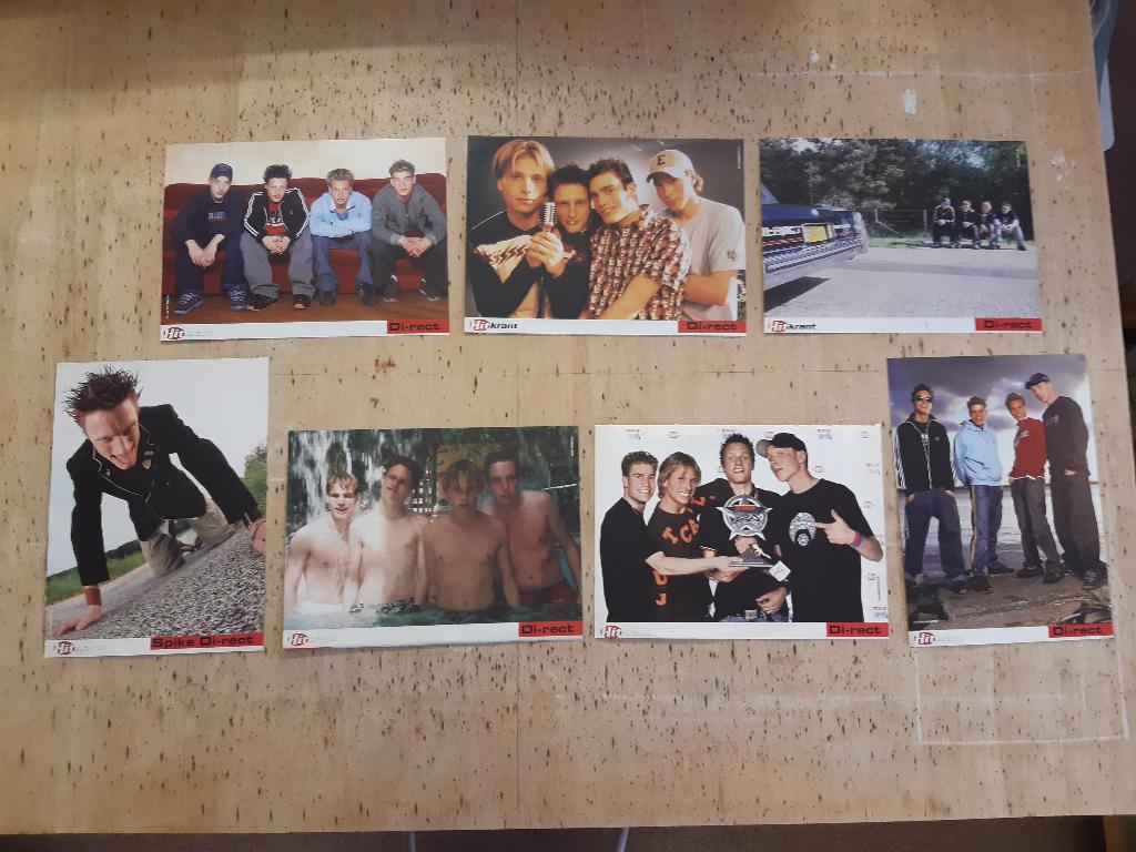 Posters DI-RECT Hitkrant BreakOut Formaat A4 20x28 cm 7 Stuk, A4 of kleiner, Rechthoekig Liggend, Ophalen of Verzenden, Zo goed als nieuw