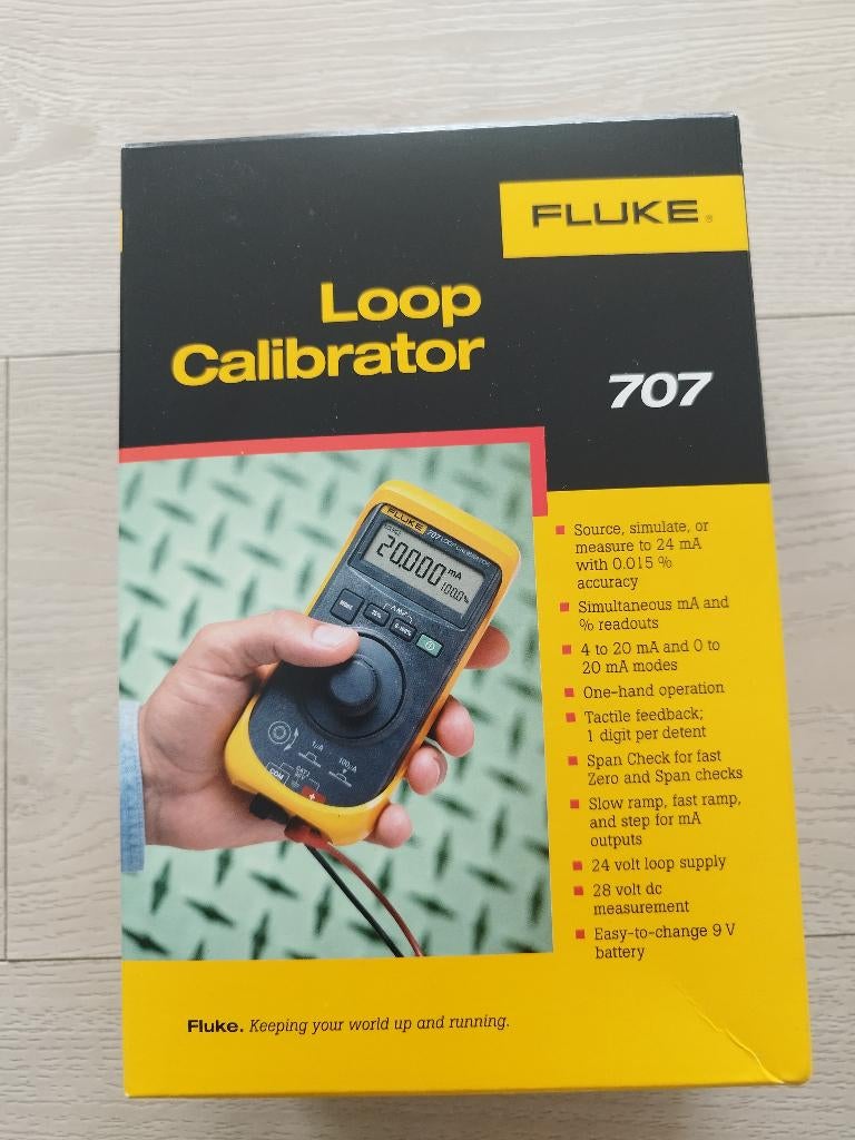 FLUKE LOOP CALIBRATOR - 707, Doe-het-zelf en Verbouw, Ophalen, Nieuw, Multimeter