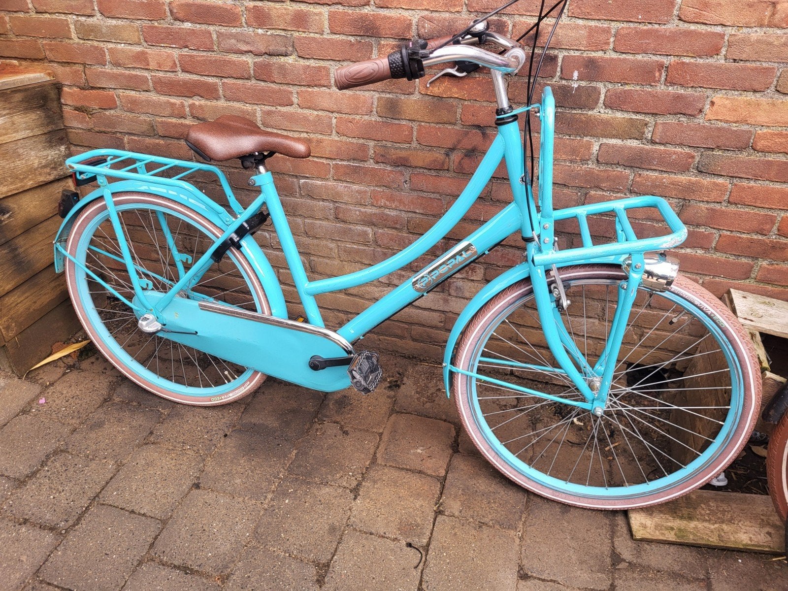 Mooie 26inch Popal meidentransporter Nexus3 etc v.a 9jaar, Fietsen en Brommers, Terugtraprem, Gebruikt, Popal transport fiets