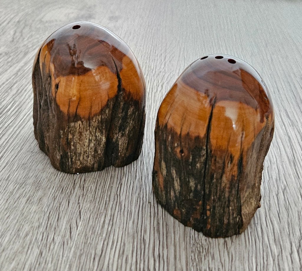 Houten peper- en zoutstel, Hout, Ophalen of Verzenden, Zo goed als nieuw, Overige merken