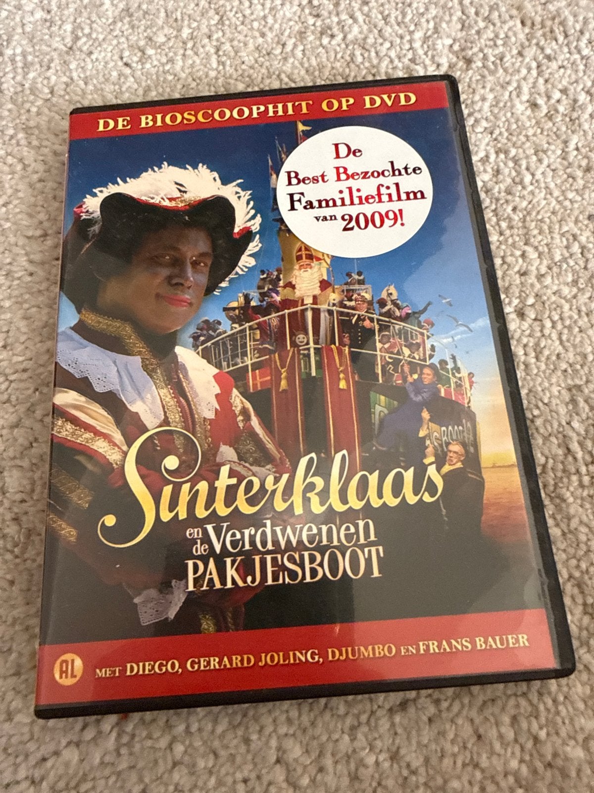 Sinterklaas en de Verdwenen Pakjesboot DVD, Gebruikt, Alle leeftijden, Overige genres, Ophalen of Verzenden