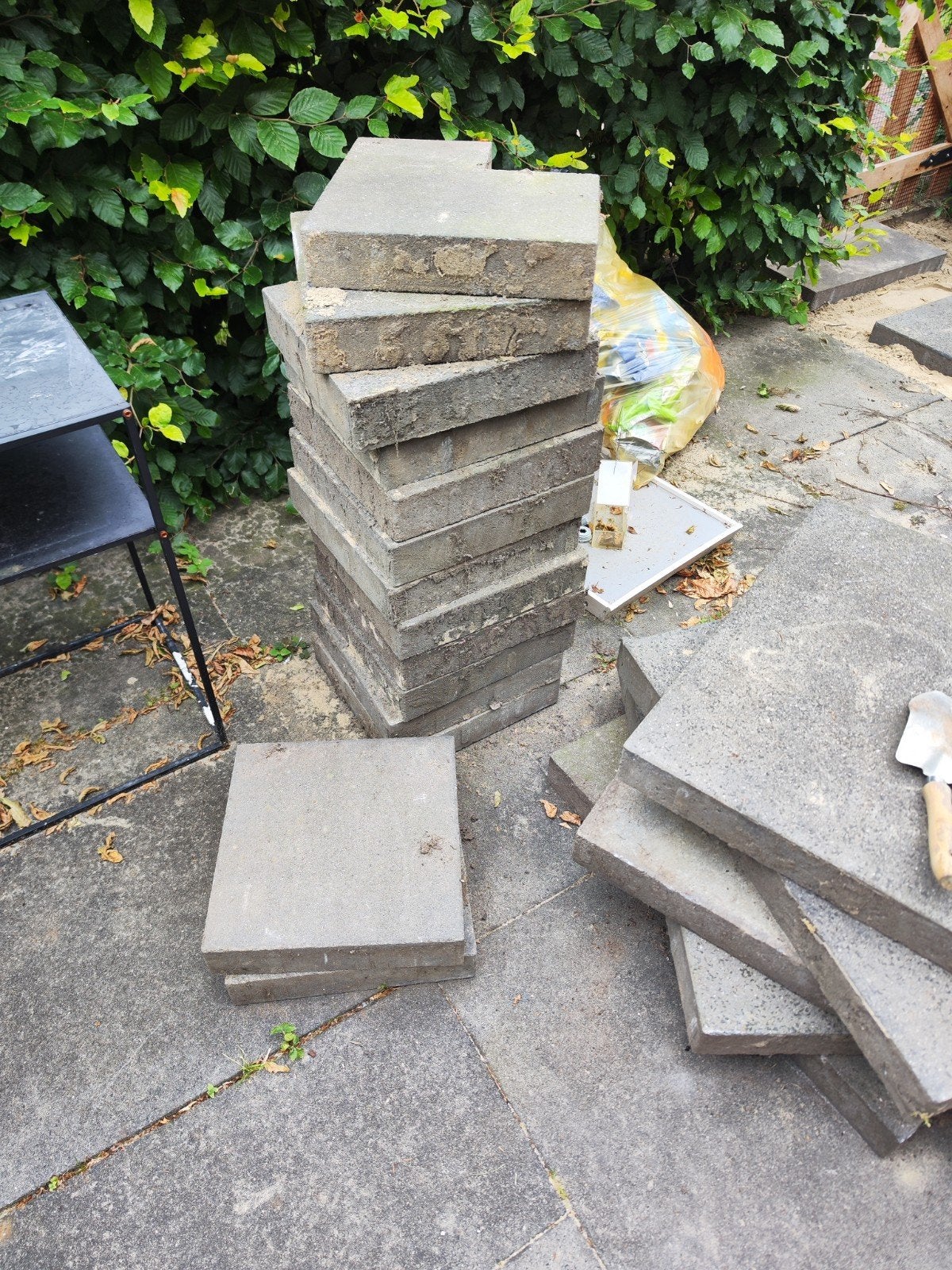 Tegels 60x60 en 30x30, Ophalen